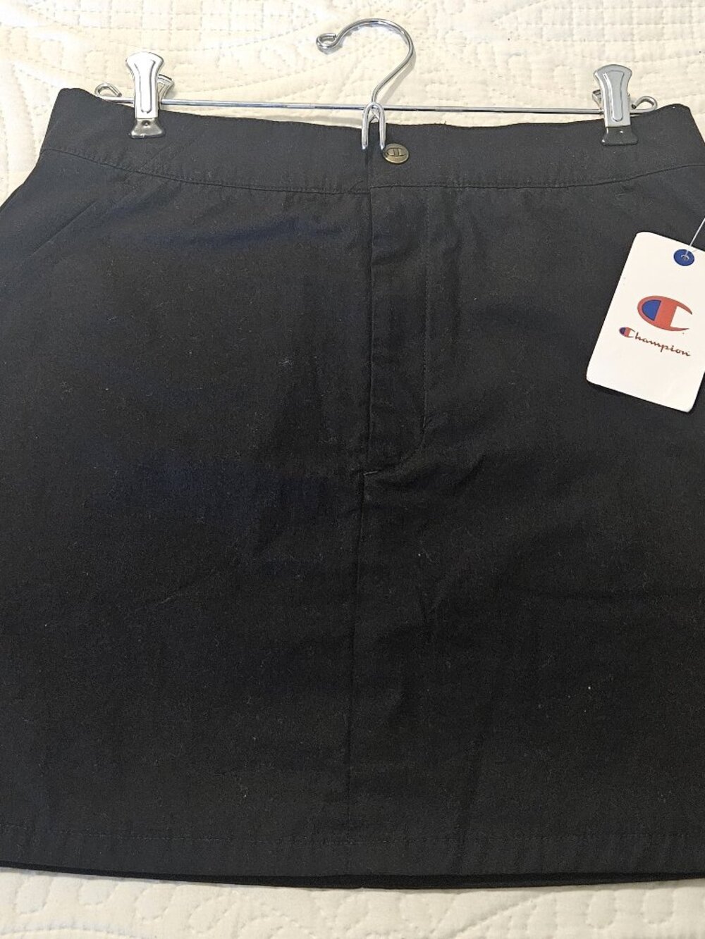 CHAMPION campus skirt, 4,6,8,10,12,14, black, NWT